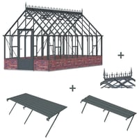 Robinsons Rushmoor Anthracite 8ft x 20ft **Ultimate Package**